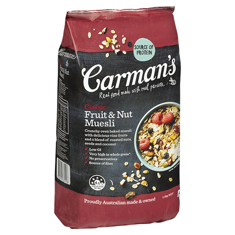 CarmanS Classic Fruit Muesli 1.5Kg