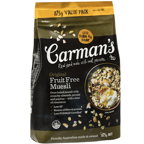 CarmanS Original Fruit Free Muesli 1.5Kg