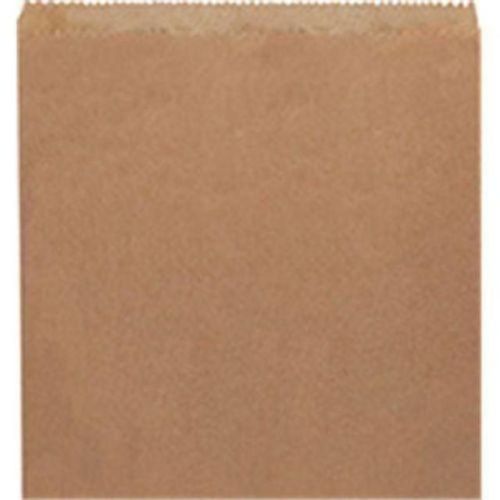 500 Paper Bags 2Sq Brown