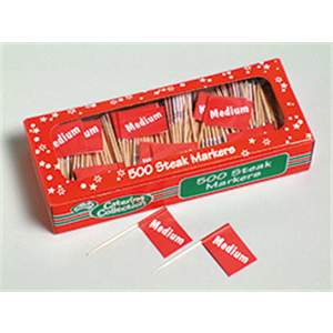 500 Steak Markers Medium