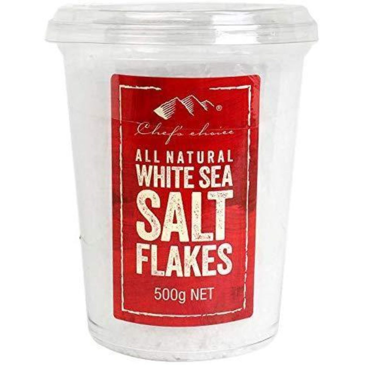 3Kg Salt Sea Flakes All Natural White 6 X 500G