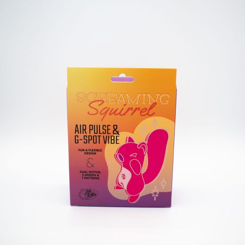 Juicy Screaming Squirrel Air Pulse G Spot Vibrator