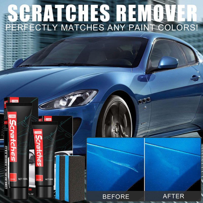 EELHOE Scratches Remover, Paint Cleaning Decontamination Wax Scratch Retreading Paste Repair Car Wax