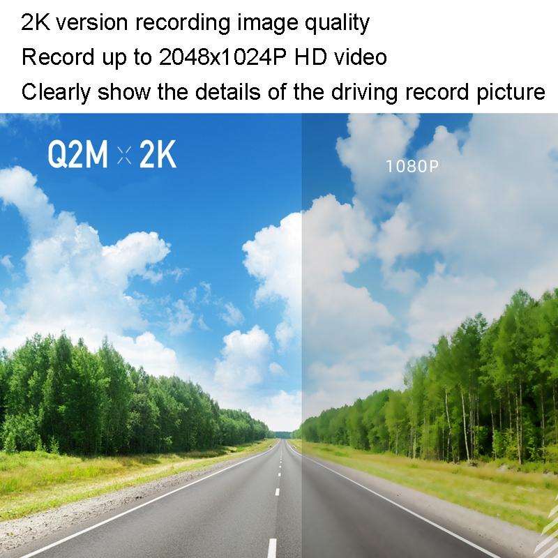 Hd Dual Lens Night Vision Driving Recorder - Hidden Design