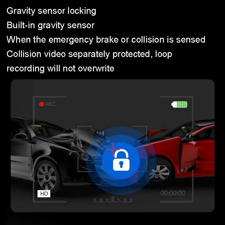 Hd Dual Lens Night Vision Driving Recorder - Hidden Design