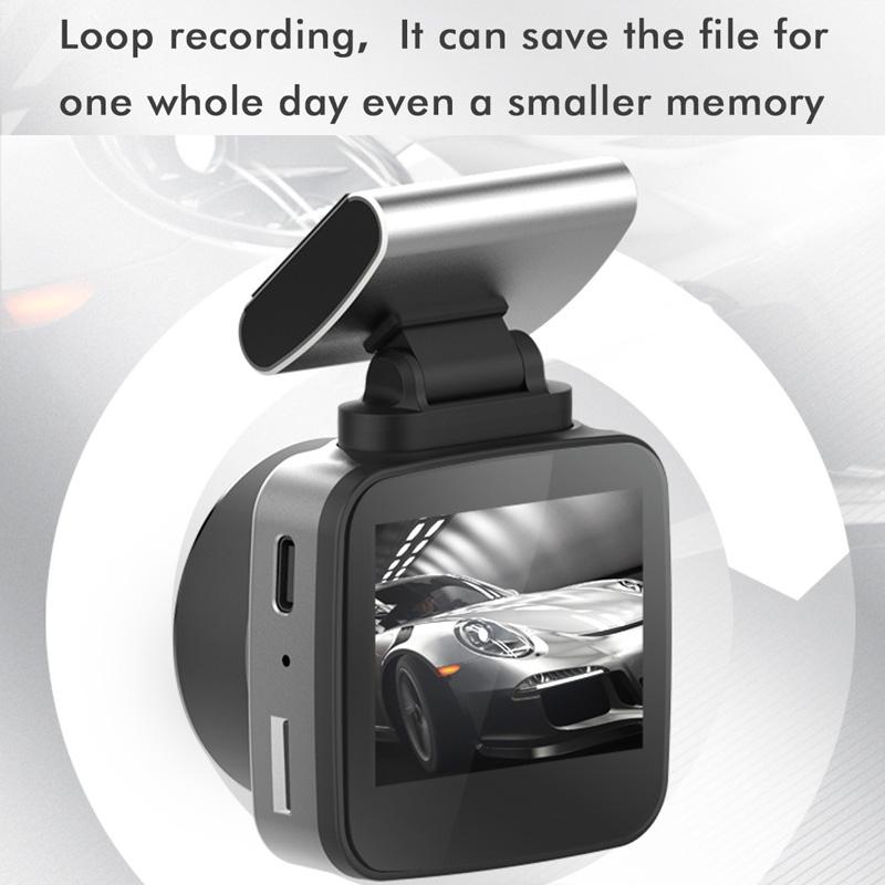 Hd Dual Lens Night Vision Driving Recorder - Hidden Design