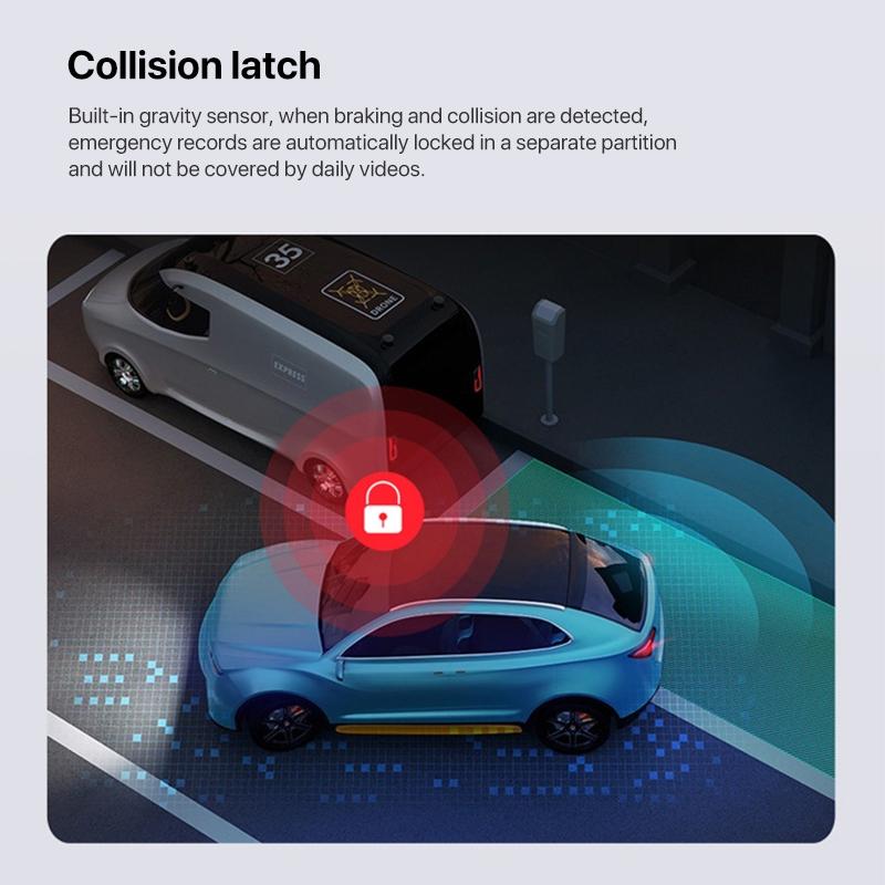 Ultra Hd Car Front & Inner Wifi Driving Recorder with Night Vision