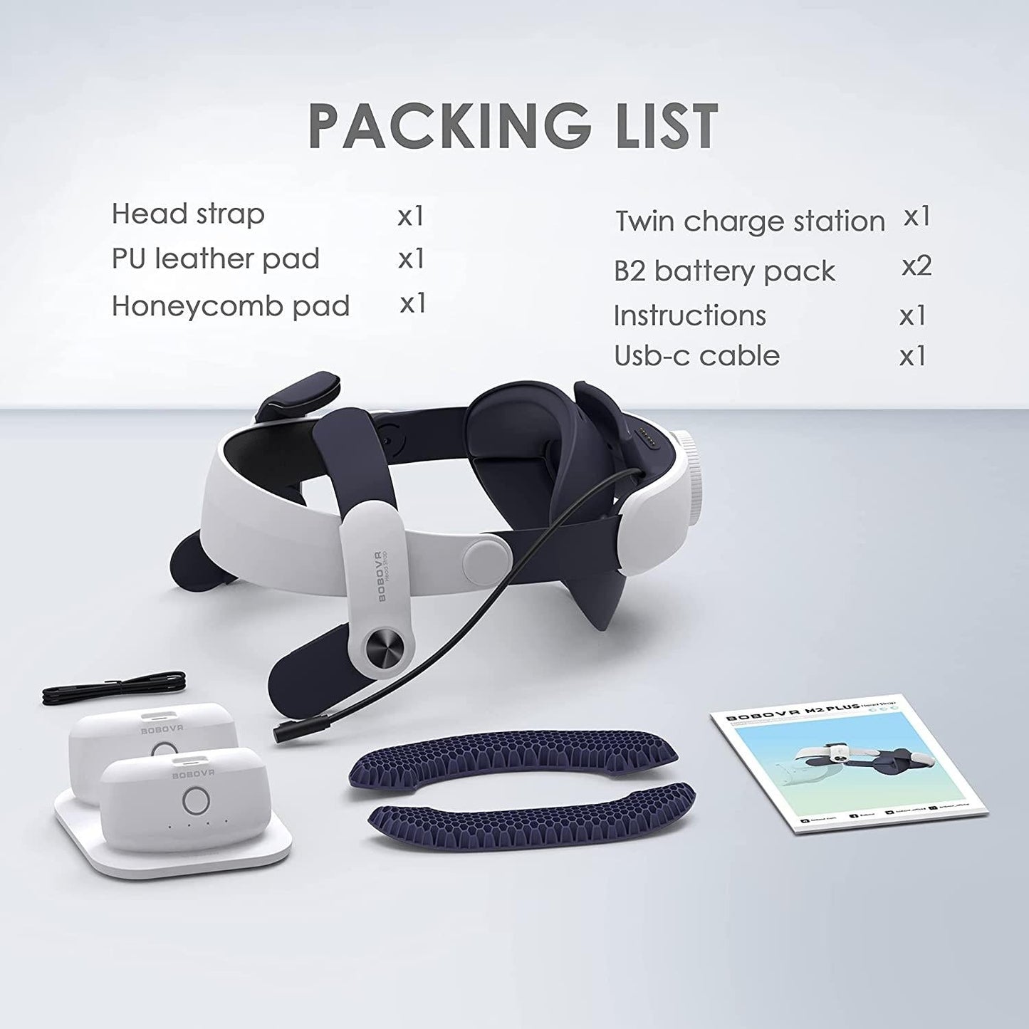 Elite Strap Dual Battery Magnetic Dock for Oculus Quest 2 Charging