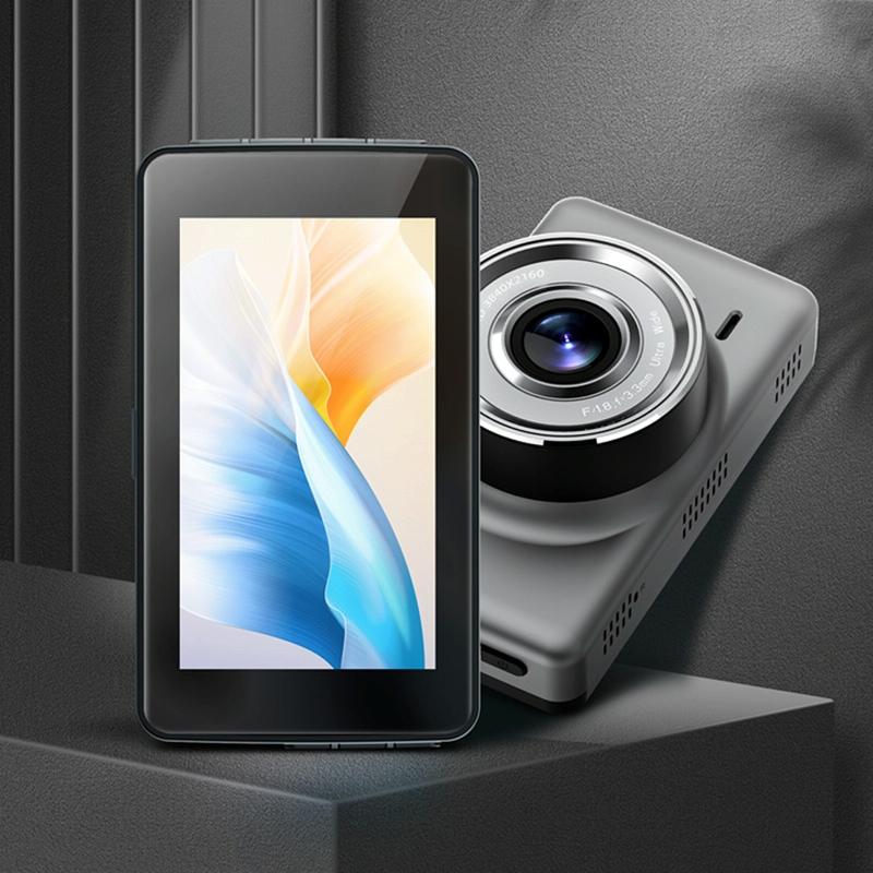 4k Dual Record Driving Recorder with Wifi and Night Vision