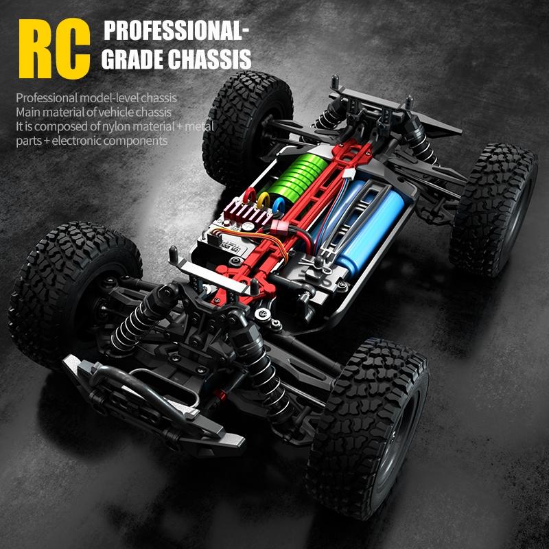 High Speed Brushless Off-road Rc Car - Full Scale - Red