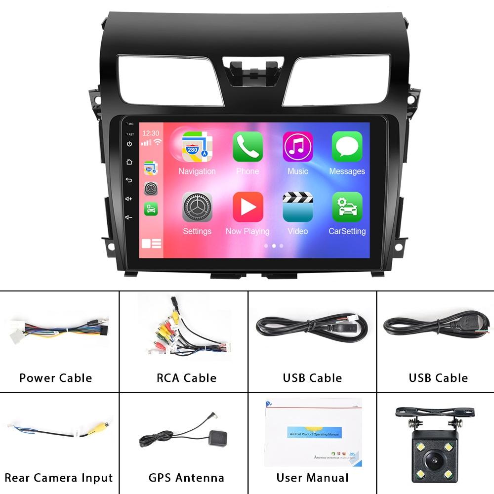 10.1 Inch Car Mp5 Player For Nissan Teana 13-16 - Wifi 2 + 64G Reversing Video Screen - Standard