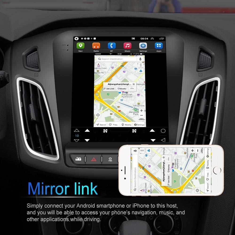 9.7 Inch Android Car Integrated Machine For Ford Focus - Standard 2 + 64G