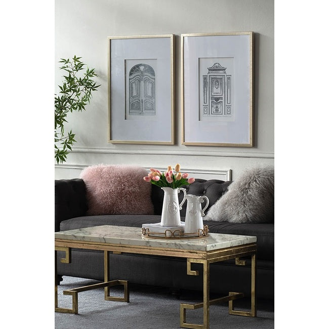 Ornate Doors Fake Pencil Wall Art 90cm