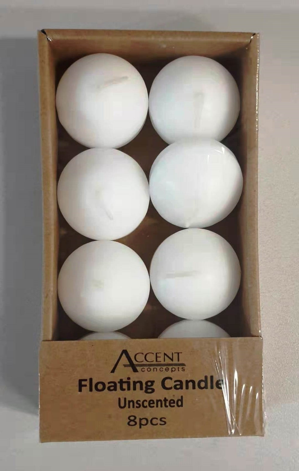 bulk 192 Floating Candle White