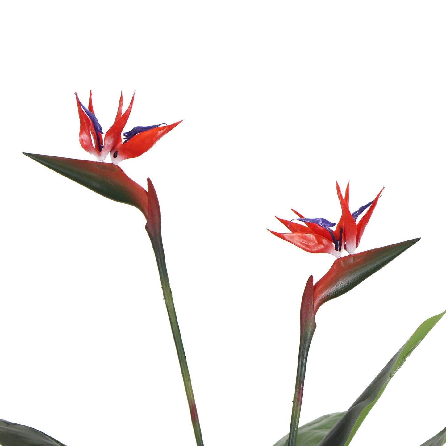 Artificial Bird of Paradise Plant 110cm (Red Flowers)