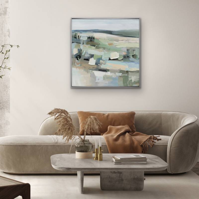 Harmony Artwork Framed Wall Art 80x80cm