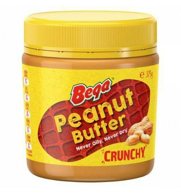 Bega Peanut Butter Crunchy 375G