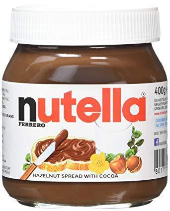 12 X Nutella Spread Chocolate Hazelnut 400G