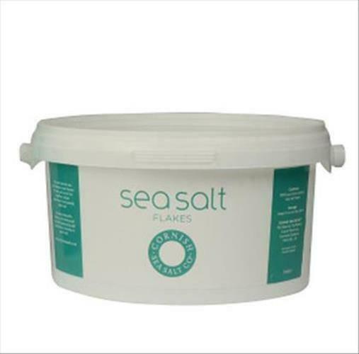 4 X Cornish Salt Sea Flakes Natural 1Kg