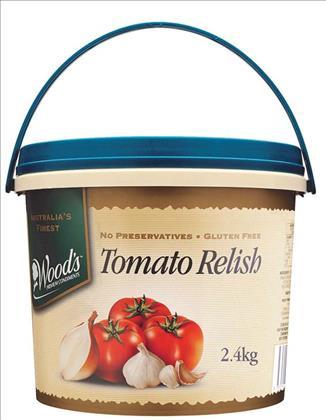 4 X Woods Relish Tomato 2.4Kg