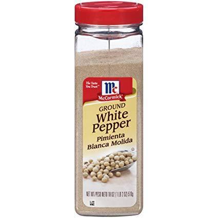 Mccormick 18Oz Pepper White Ground 500G