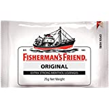 Box Of Fisherman'S Friend Original Extra Strong Menthol Lozenges, 25 G, Original Extra Strong