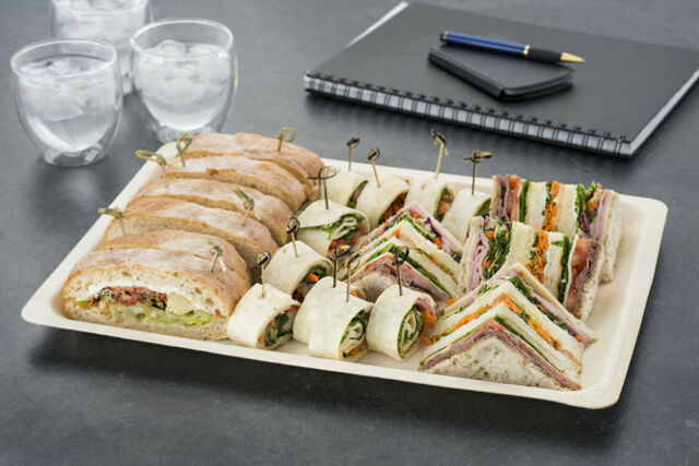 Trays Bio Wood Rectangle 40 X 28Cm