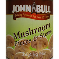 Mushrooms Pieces & Stems 3Kg