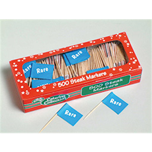 500 Steak Markers Rare