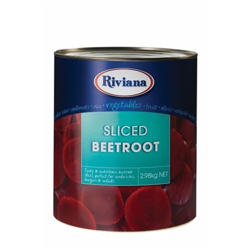 BEETROOT SLICED RIVIANA 3kg x 3