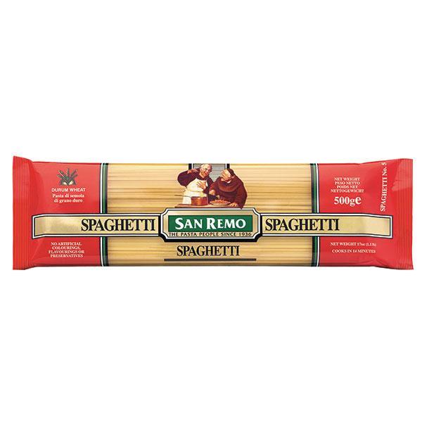 Pasta Spaghetti San Remo 500G