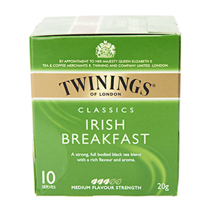 Twinings 10 Tea Bags Irish Breakfast