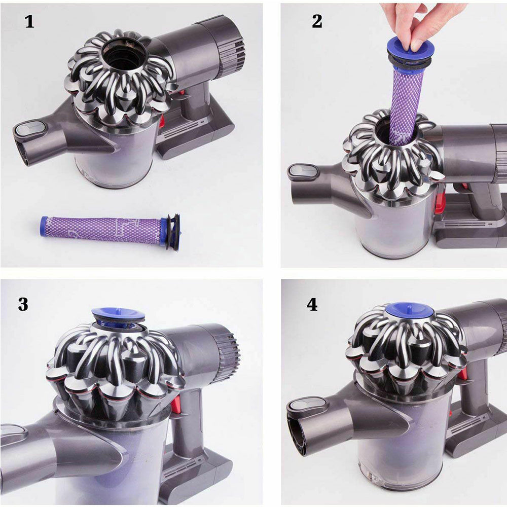 For Dyson V8 V7 Animal Absolute Cordless Vacuum Pre Post HEPA Motor Filter Kit