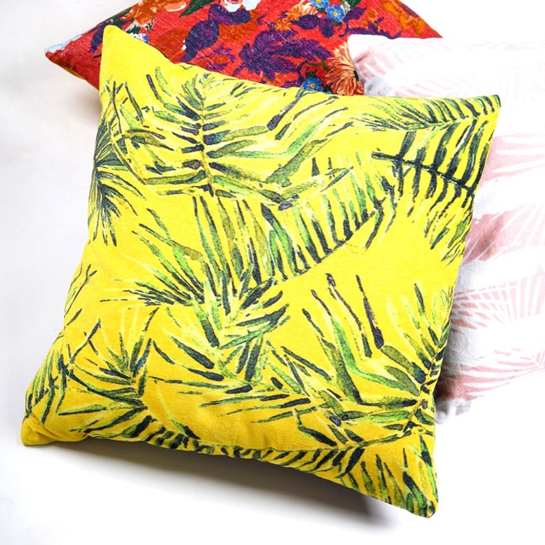 Mexican Painter Pillow Case, Frida Floral Decorative Cushion, Mexican Painter Art Garden Country Mexico Muertes Cushion Cover