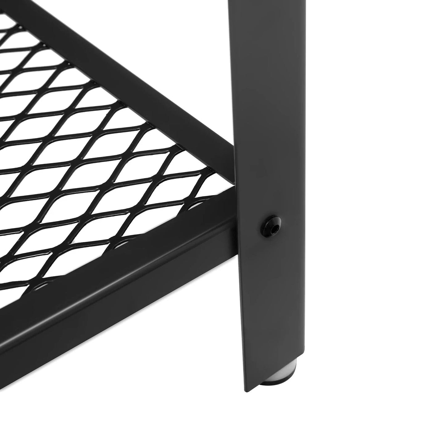 VASAGLE Console Table with Mesh Shelf
