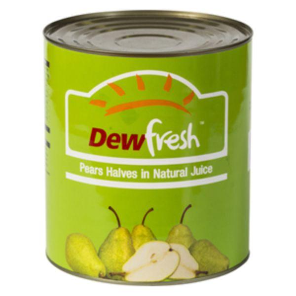 Dewfresh Pears Halves In Juice 3Kg