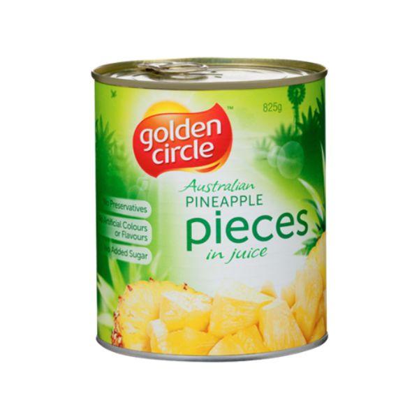 Pineapple Pieces In Juice 3Kg