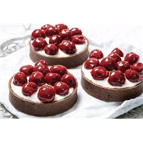 DEWFRESH CHERRIES DARK PITTED IN SYRUP 3KG x 3