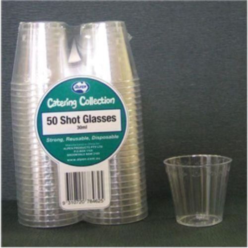 50 Glass Shot 30Ml