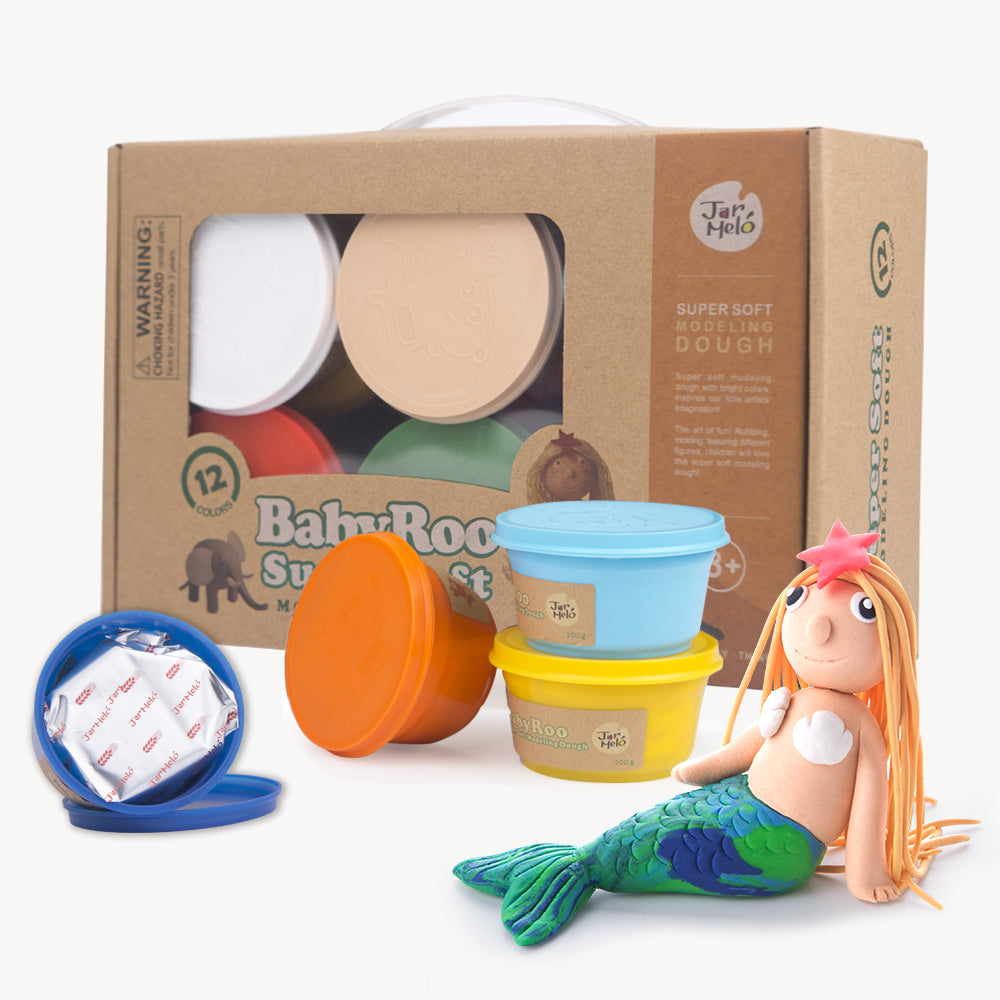 MODELING DOUGH -12 COLORS