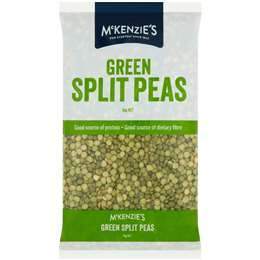 10 X Mckenzie Peas Green Split 1Kg