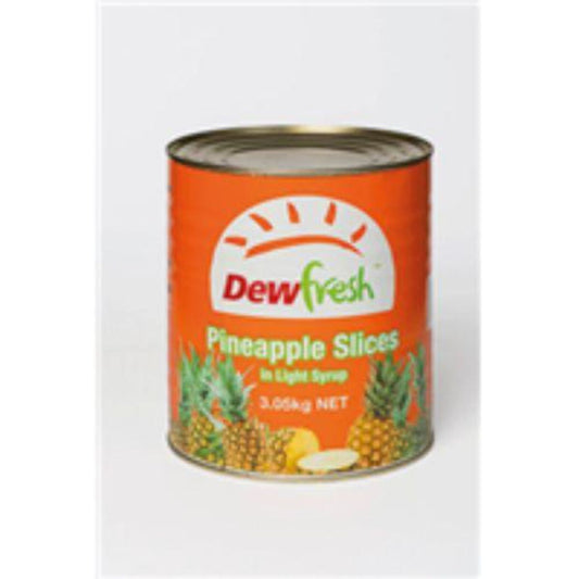 Pineapple Sliced In Light Syrup 3Kg