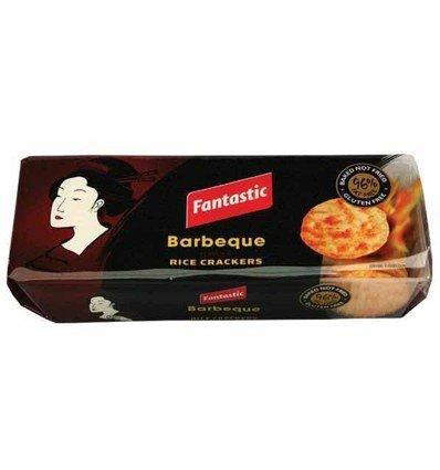 Fantastic Rice Cracker 100G Varieties Gluten Free BBQ X 5