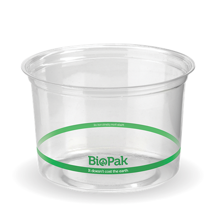 Biopak 50 Container Clear Bio 500Ml
