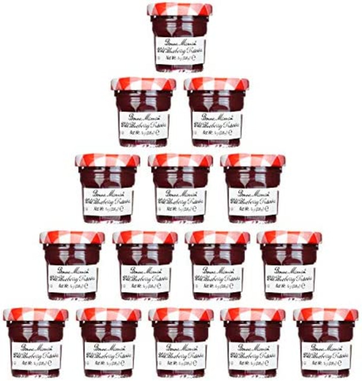 Bonne Maman Jam Blueberry 15 X 30G
