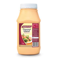 6 X Masterfoods Dressing Thousand Island 2.5L