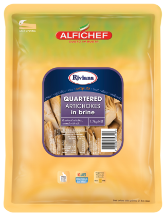 Riviana Artichokes Quartered In Brine Pouch Pack