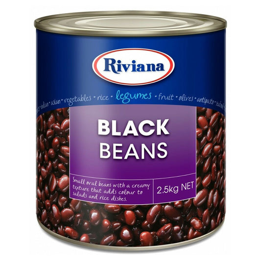 Riviana Black Beans 2.5Kg