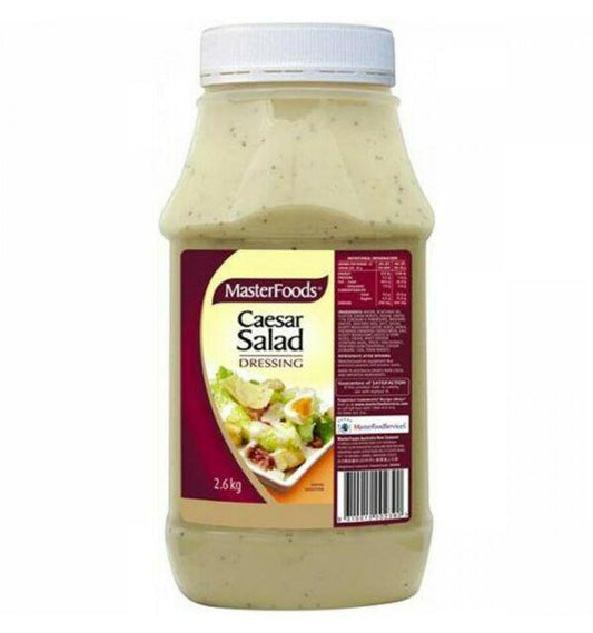 6 X MasterfoodS Caesar Dressing 2.6Kg