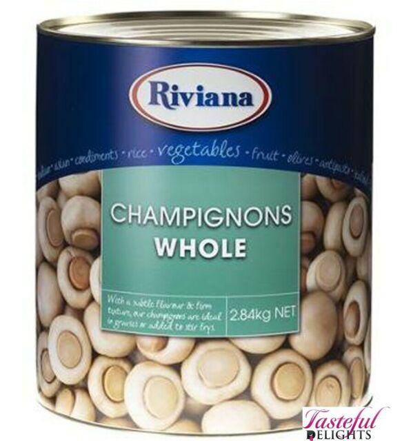 Champignons Whole Riviana 2.84 Kg